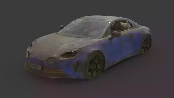 Abandoned Car - Renault Alpine