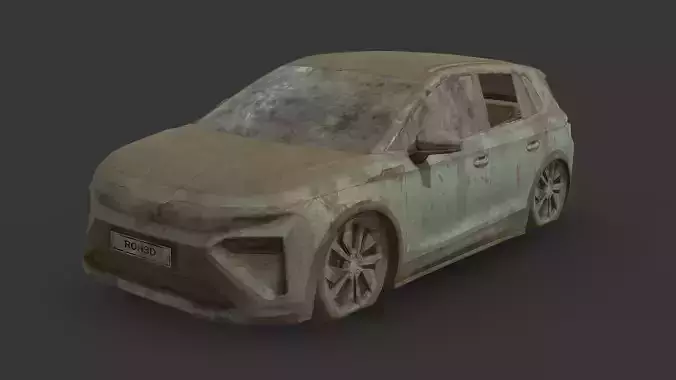 Abandoned Car - Skoda Elroq