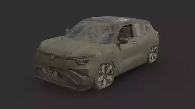 Abandoned Car - Suzuki e Vitara