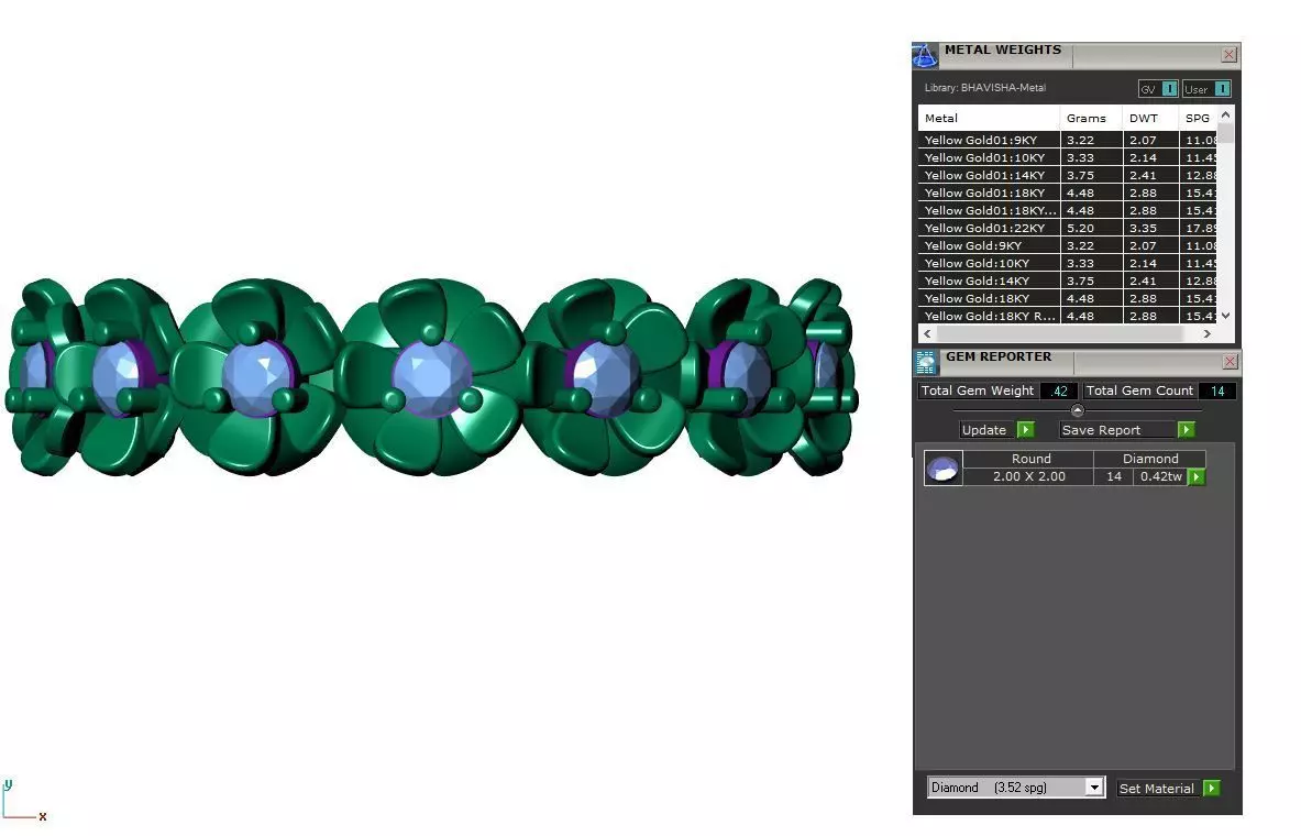 Solitaire Ring 3D print model_8