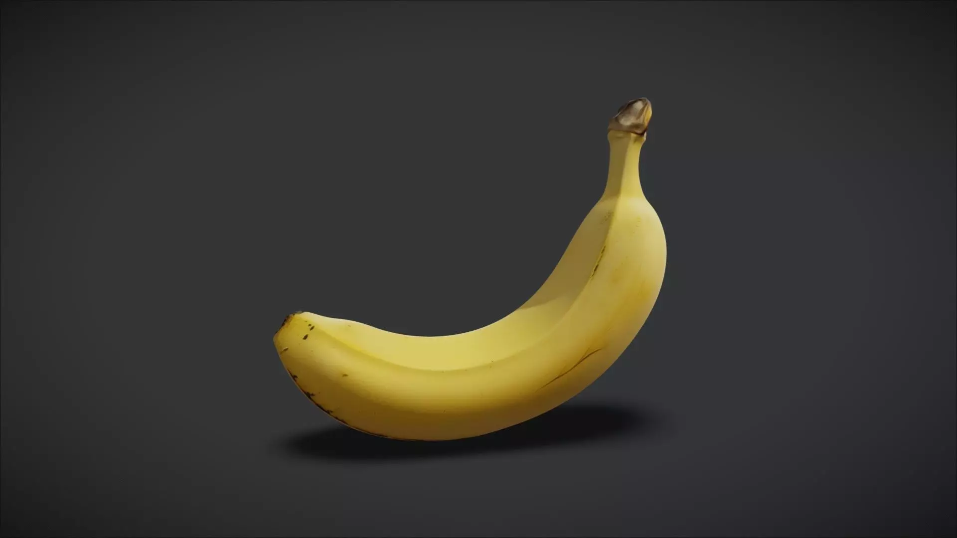 A Banana 3D model_1