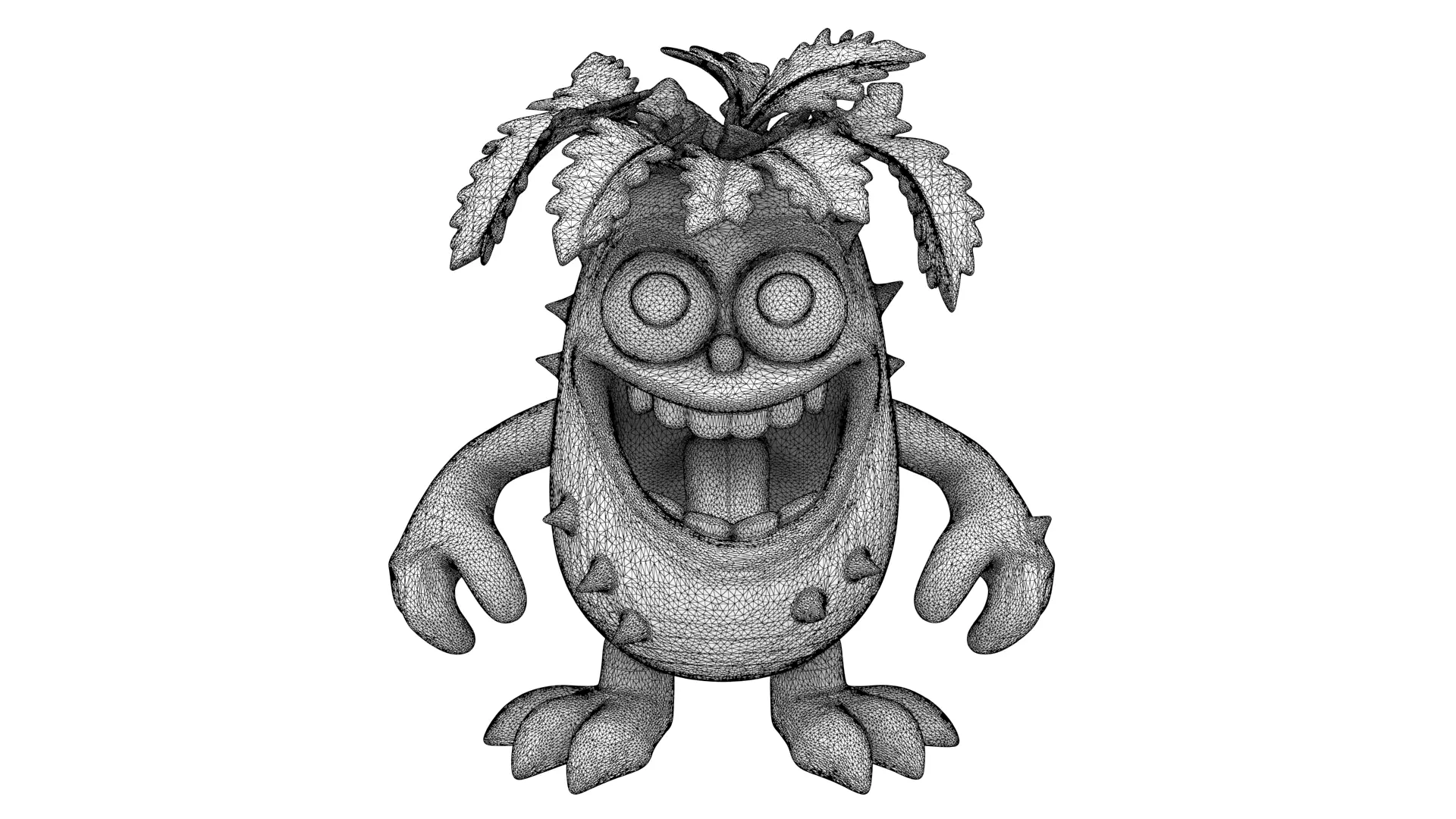 Monster character 14 3D model_8