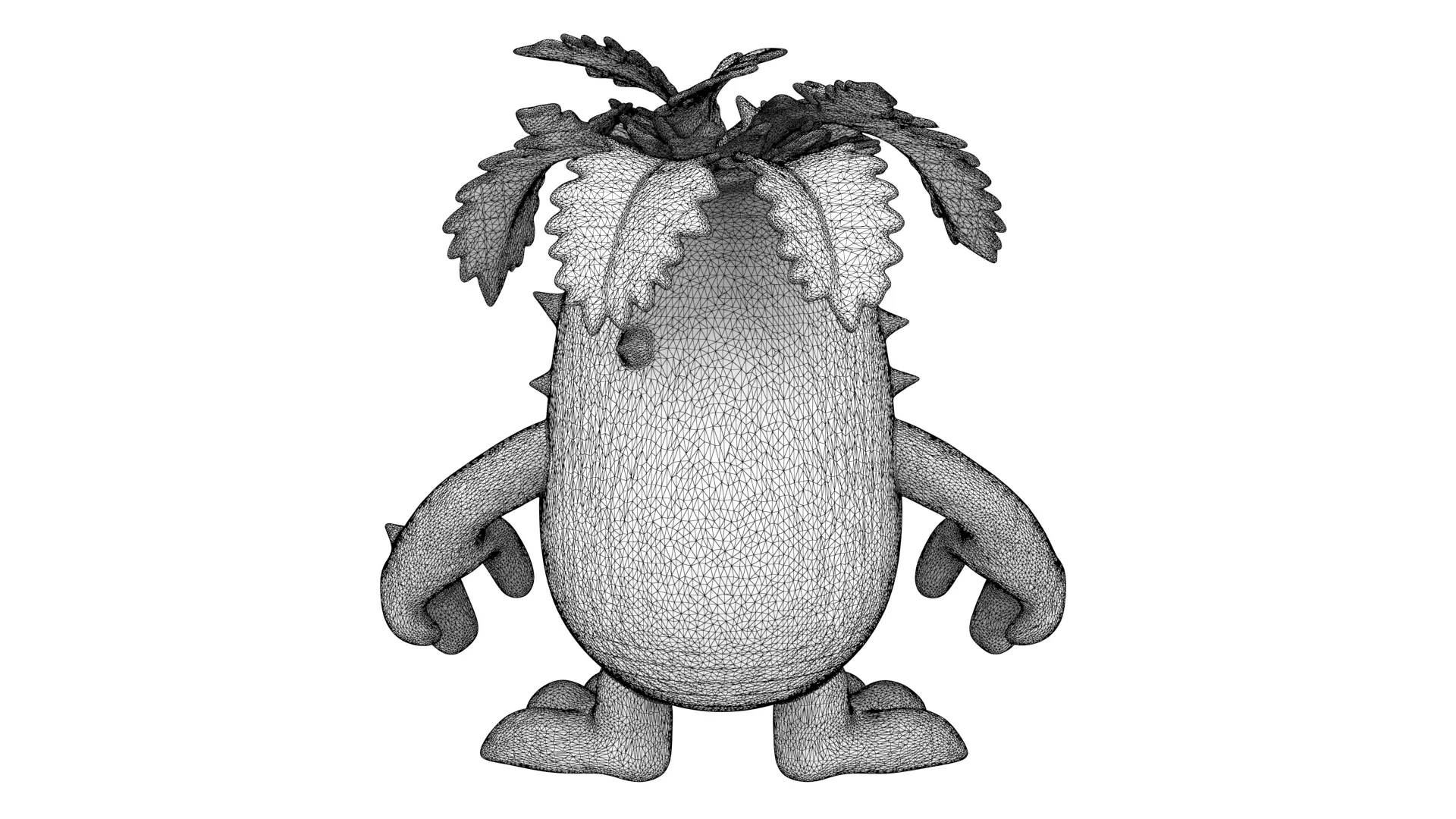 Monster character 14 3D model_9