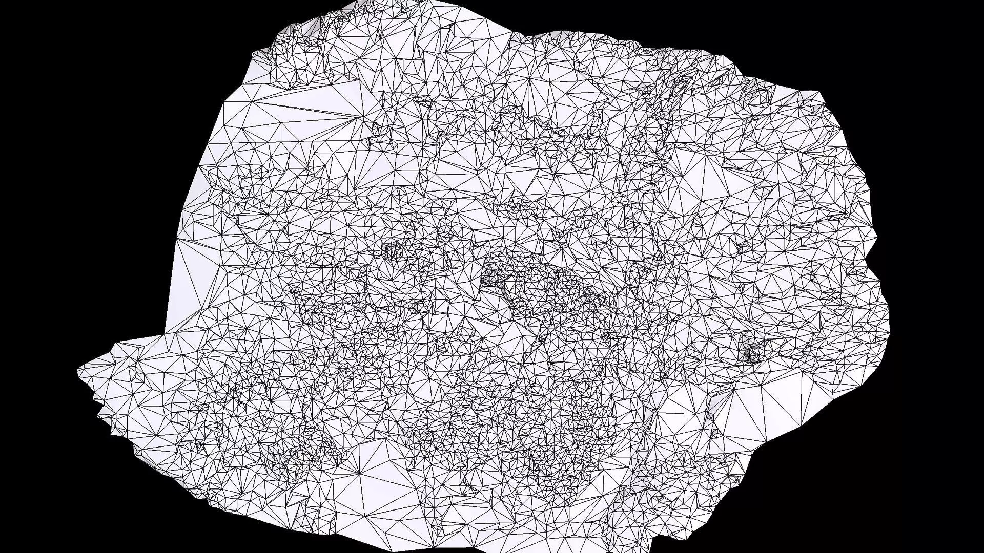 riverbed beach terrain rocks pt2 PBR photogrammetry Low-poly 3D model_7