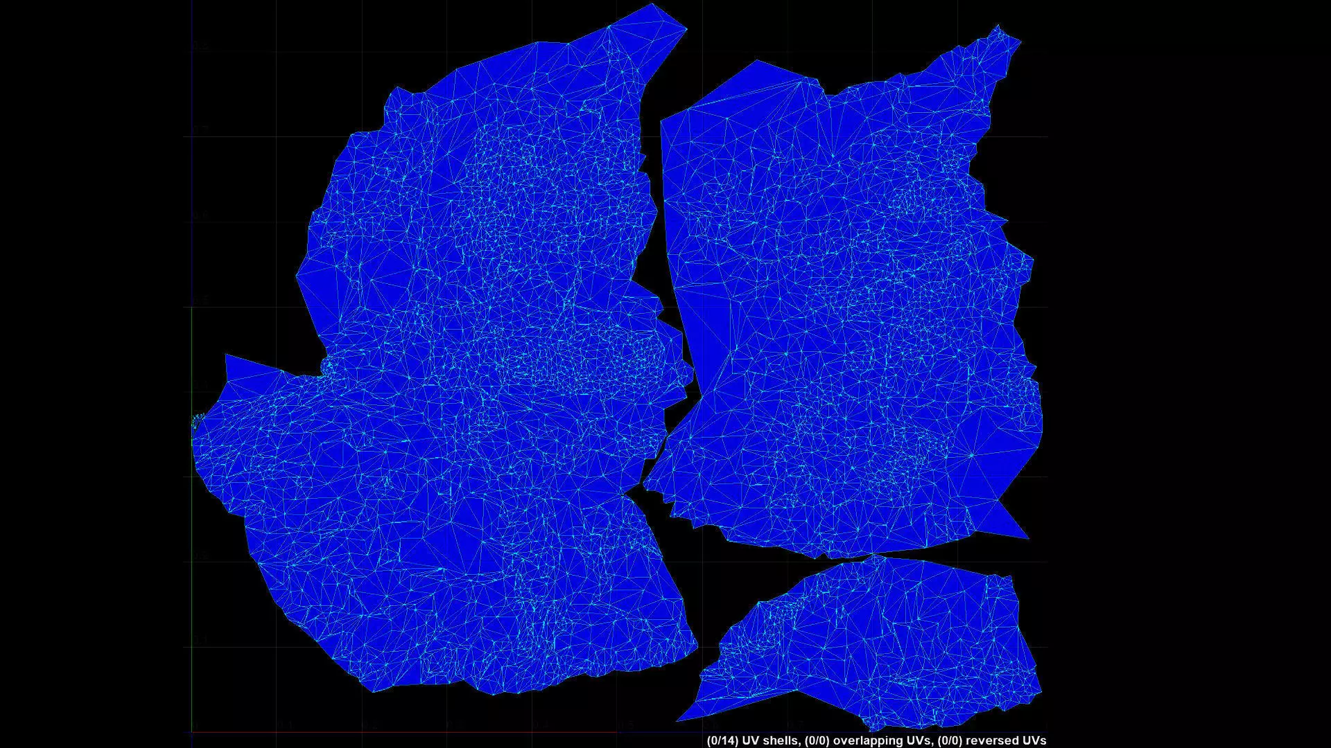 riverbed beach terrain rocks pt2 PBR photogrammetry Low-poly 3D model_8