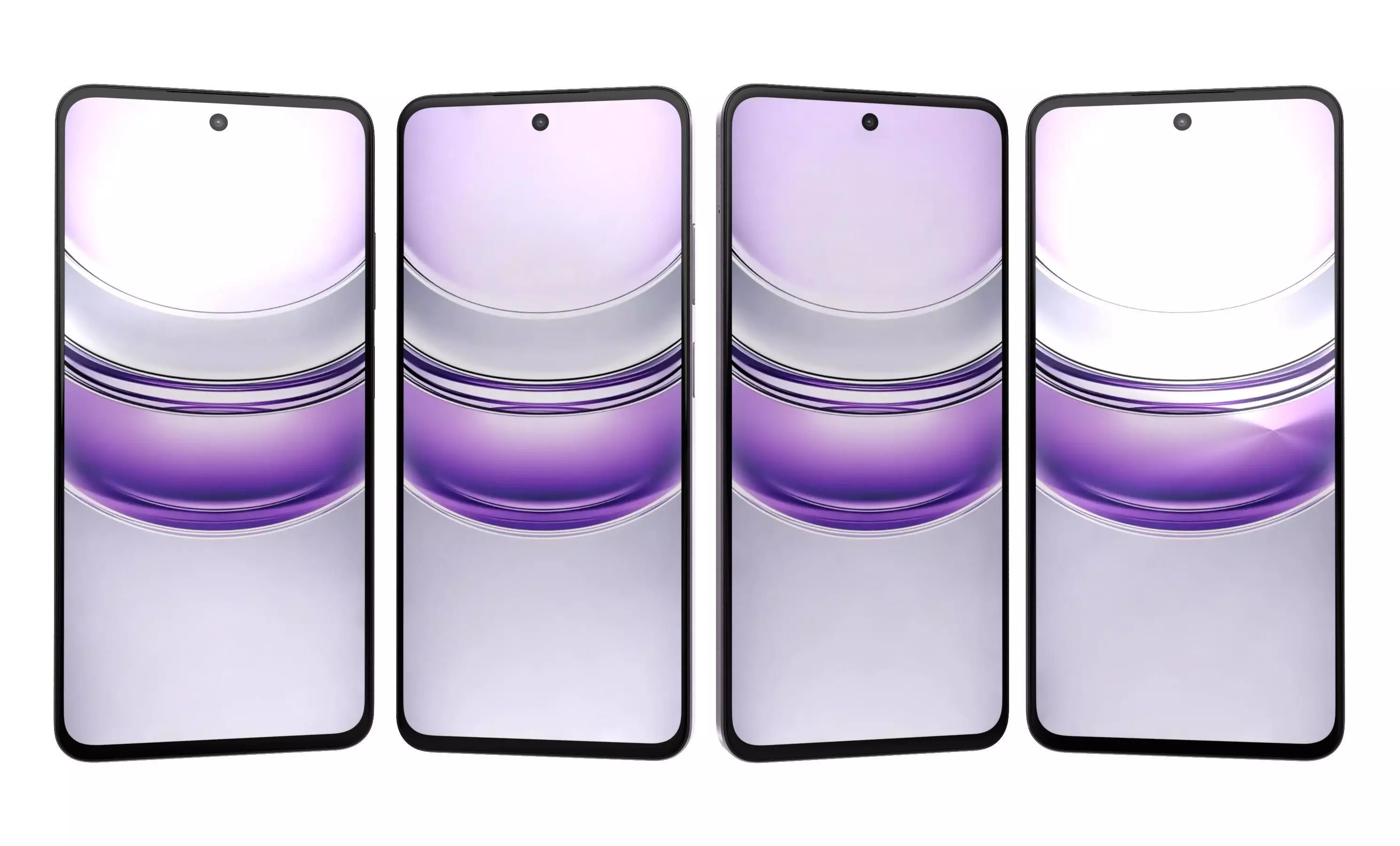 Realme P3 Lite 5G All Colors 3D model_8