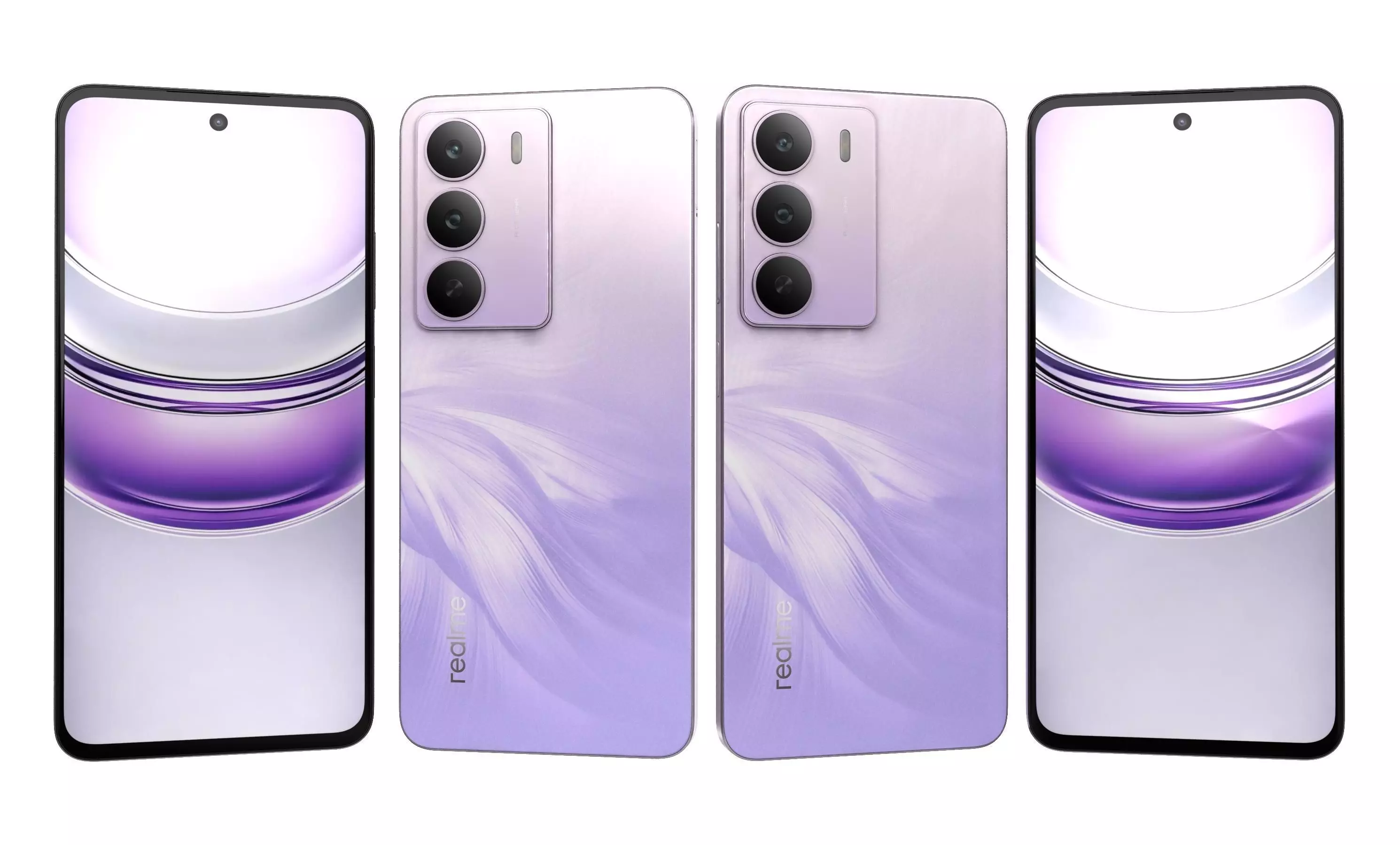 Realme P3 Lite 5G All Colors 3D model_10