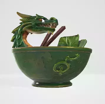 Tasty Ramen Noodles 3D Asset