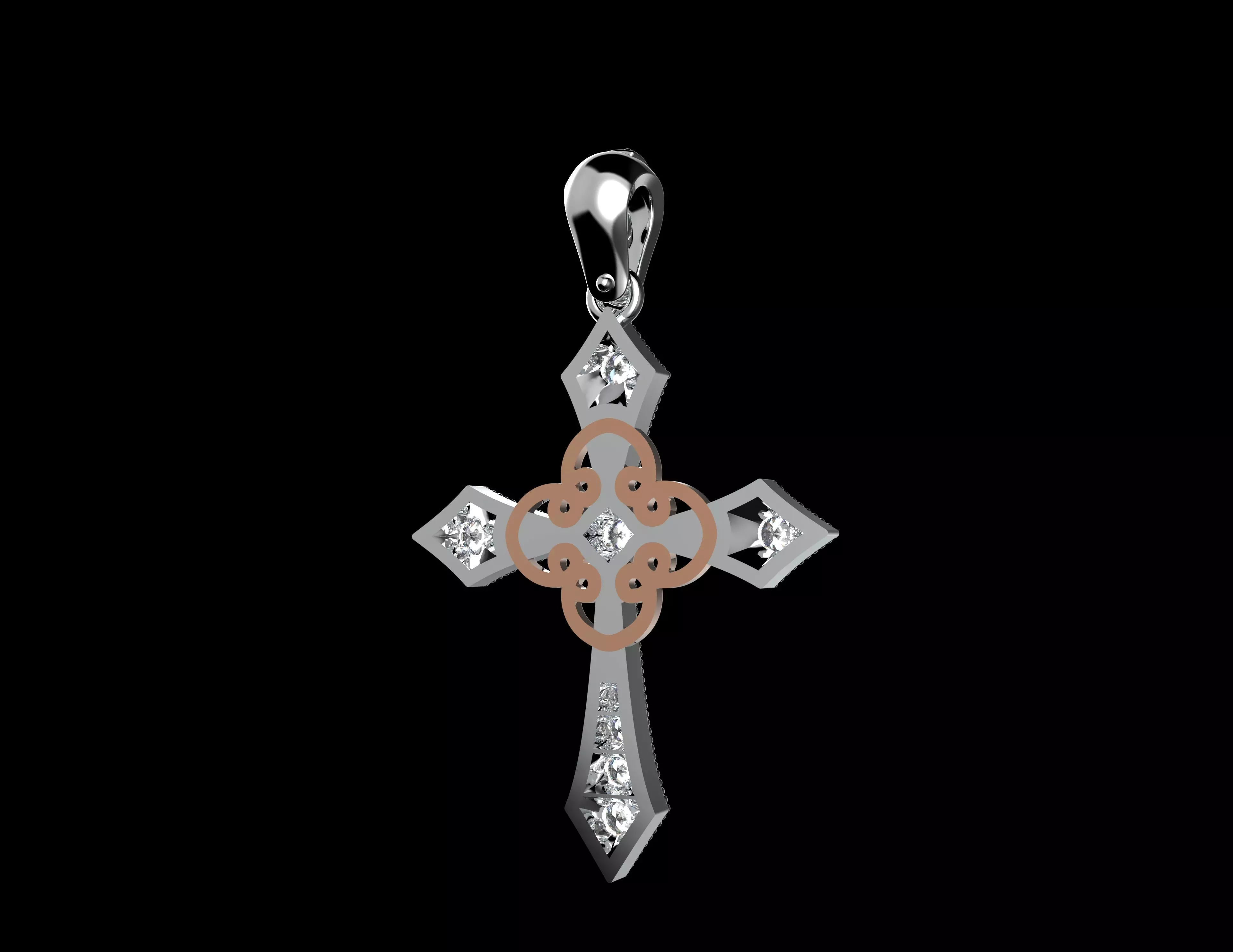 Gold N1461 3D print model_4