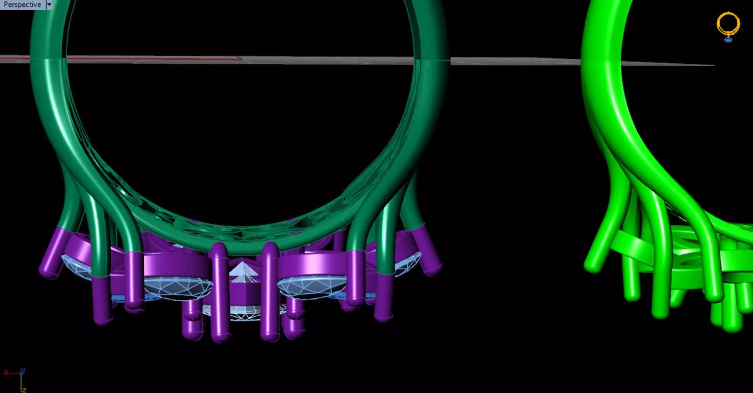 stylish highend jewelry ring 3D print model_59