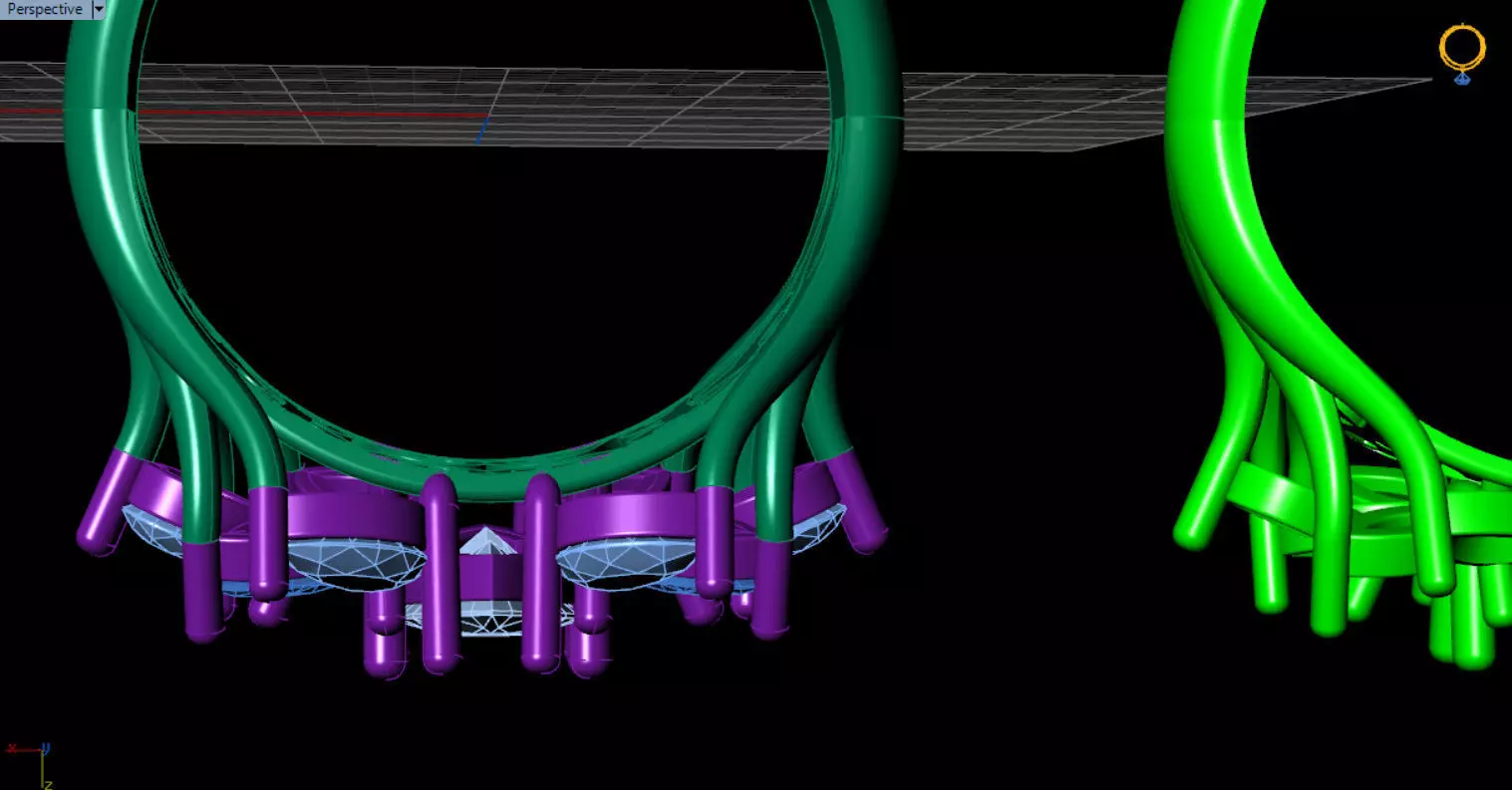 stylish highend jewelry ring 3D print model_60