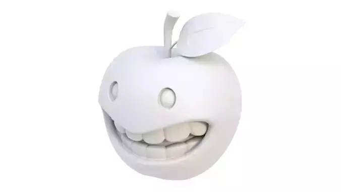 Smiling apple