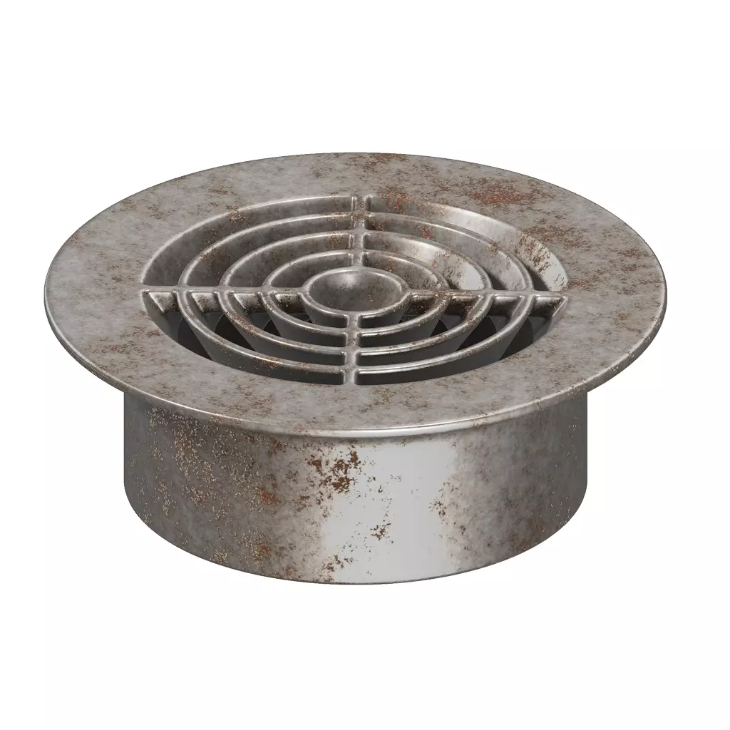 Rusty Air Conditioning Vent 3D model