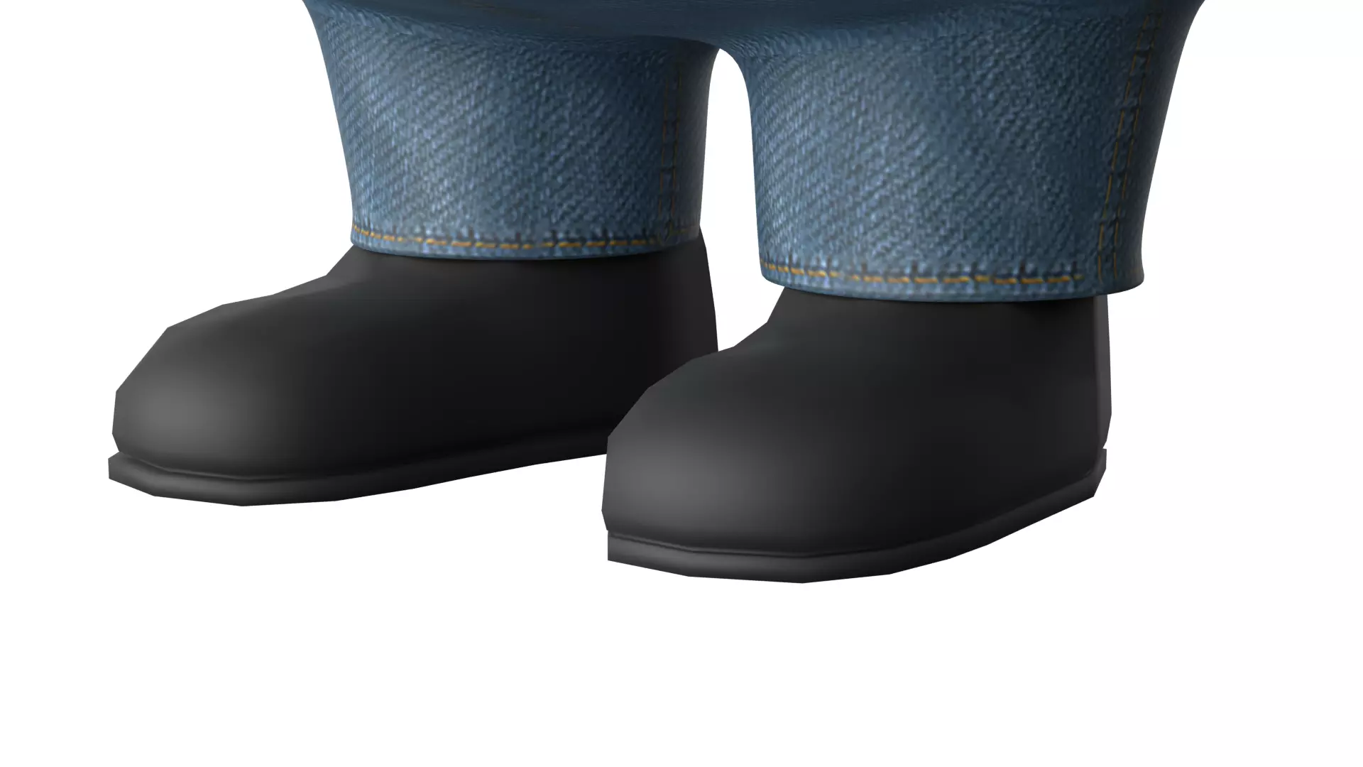 Minions Low-poly 3D model_8