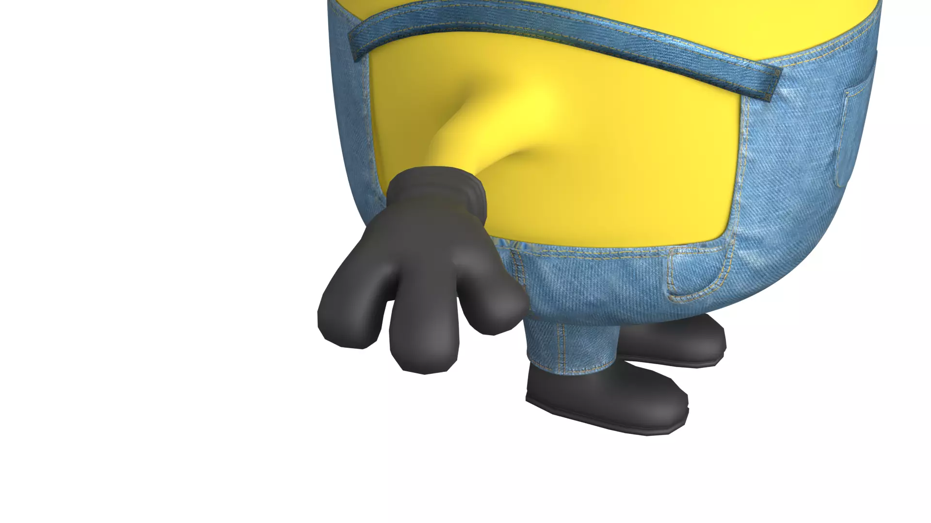 Minions Low-poly 3D model_7