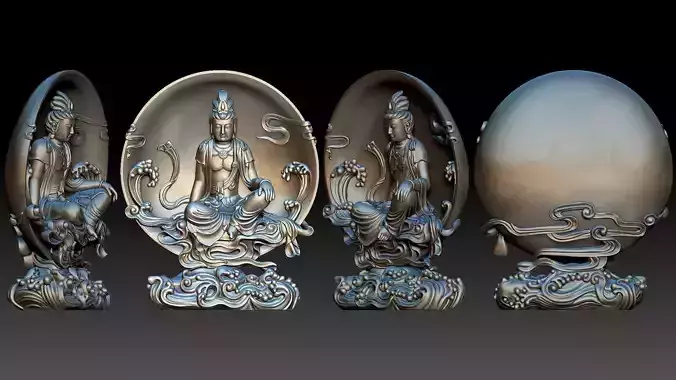 Guanyin  3D print model