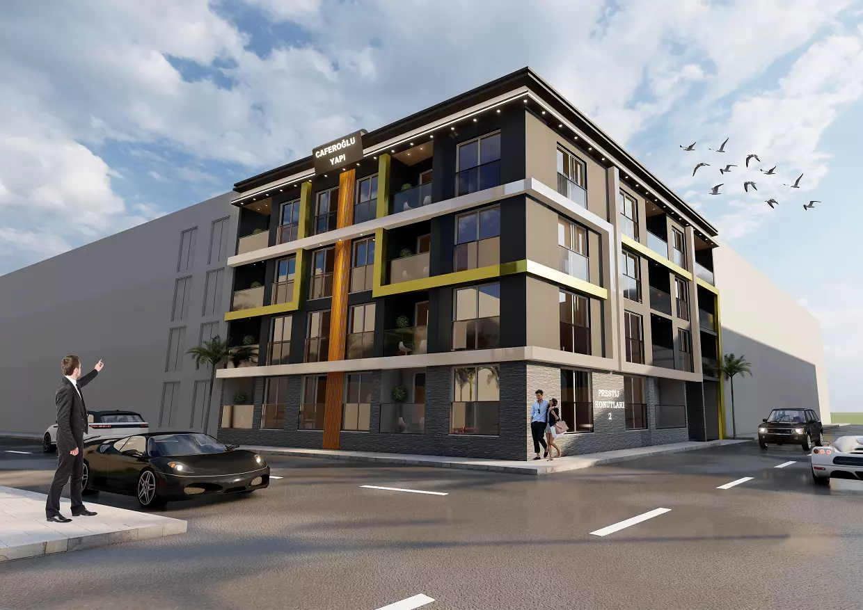 Apartment Project 3D model_1