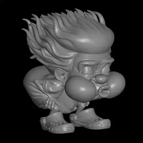 cute grandmother figure