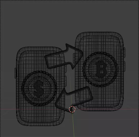 Crypto 3d Icon Pack 3D model_126