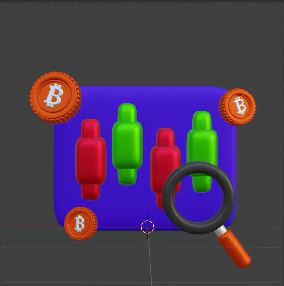 Crypto 3d Icon Pack 3D model_56