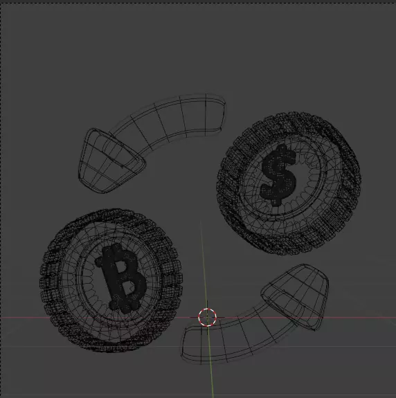 Crypto 3d Icon Pack 3D model_118