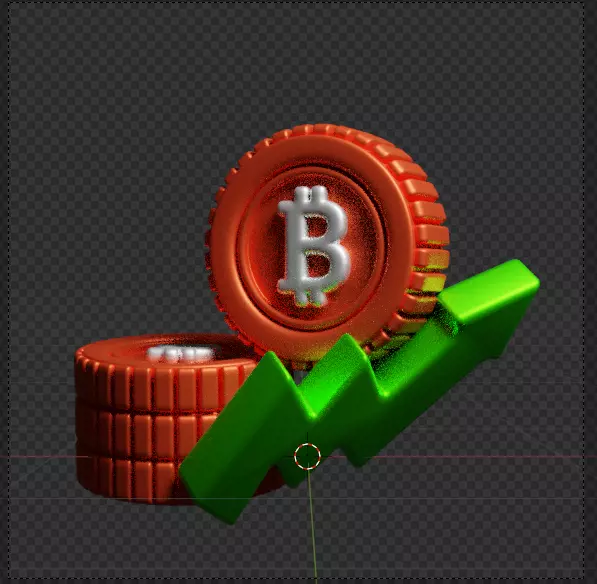 Crypto 3d Icon Pack 3D model_37