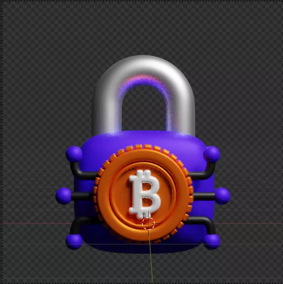 Crypto 3d Icon Pack 3D model_107