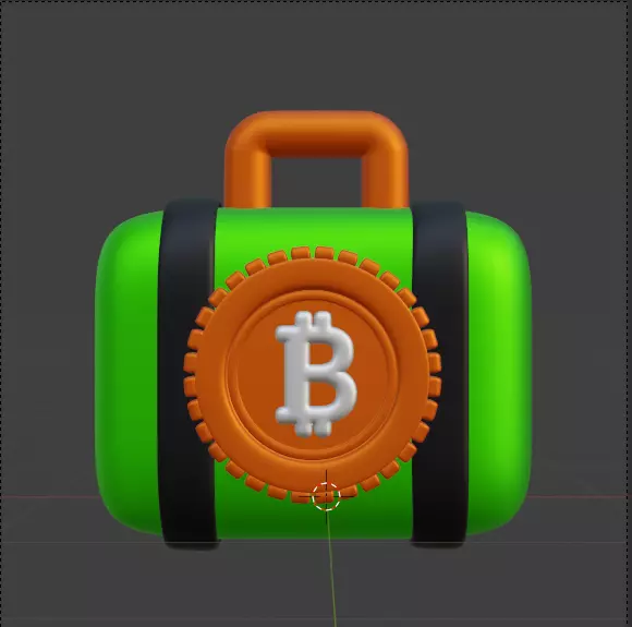 Crypto 3d Icon Pack 3D model_90
