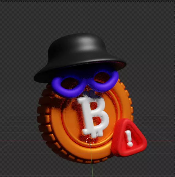 Crypto 3d Icon Pack 3D model_141