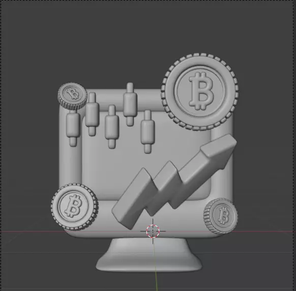 Crypto 3d Icon Pack 3D model_70