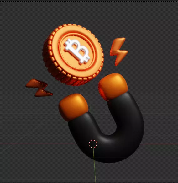 Crypto 3d Icon Pack 3D model_41