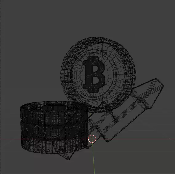 Crypto 3d Icon Pack 3D model_35