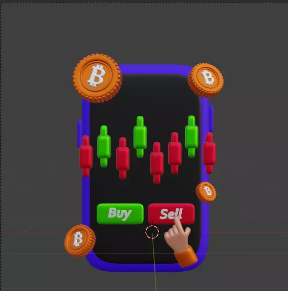 Crypto 3d Icon Pack 3D model_60