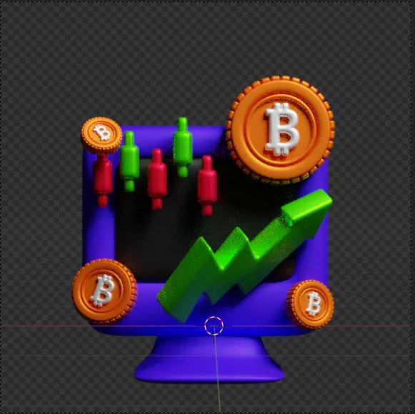Crypto 3d Icon Pack 3D model_73