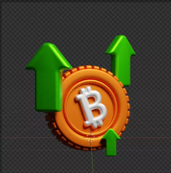 Crypto 3d Icon Pack 3D model_33