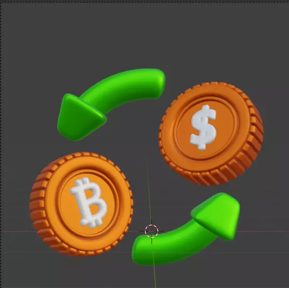 Crypto 3d Icon Pack 3D model_119
