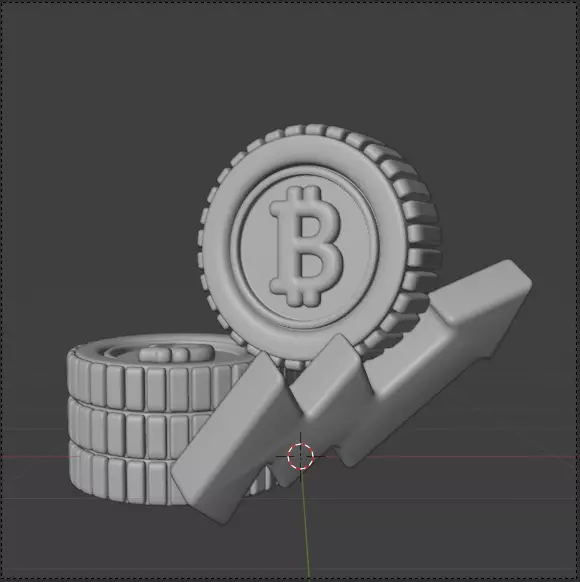 Crypto 3d Icon Pack 3D model_34