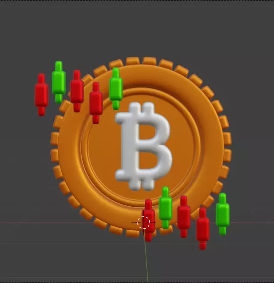Crypto 3d Icon Pack 3D model_19