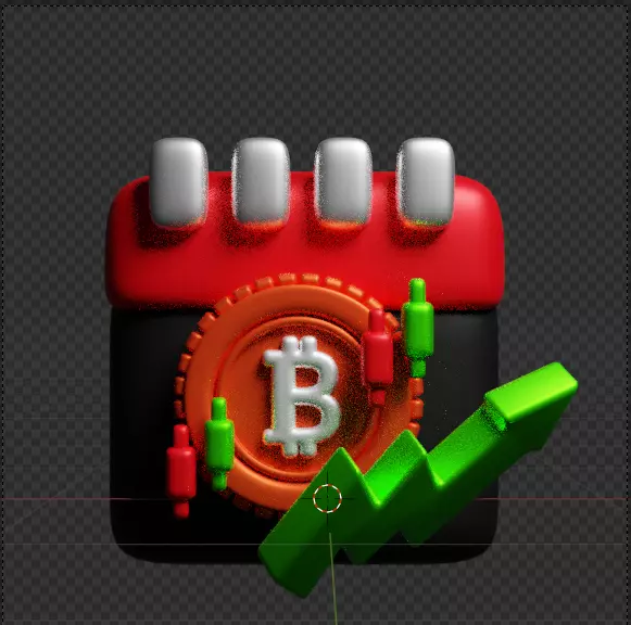 Crypto 3d Icon Pack 3D model_49