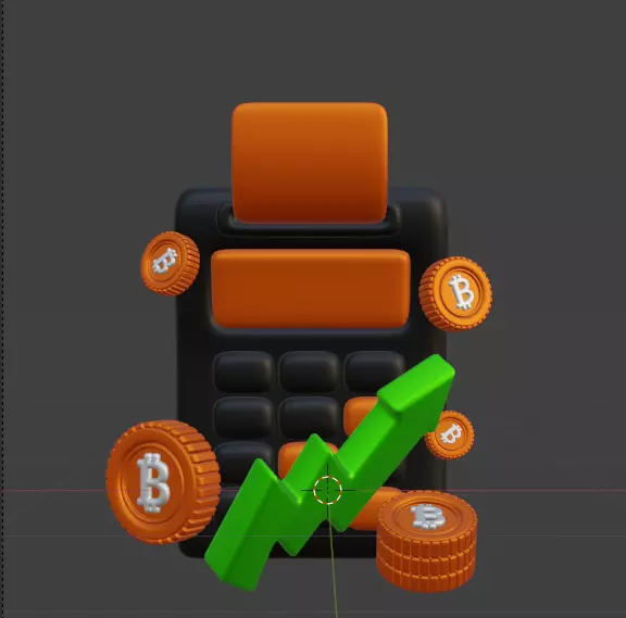 Crypto 3d Icon Pack 3D model_44