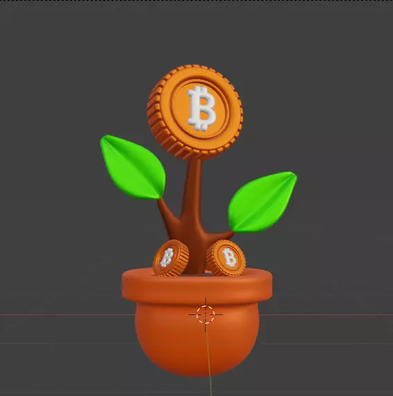 Crypto 3d Icon Pack 3D model_144
