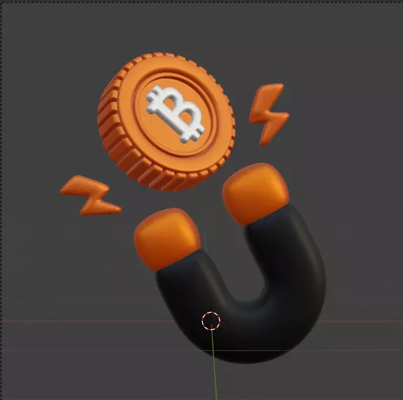 Crypto 3d Icon Pack 3D model_40