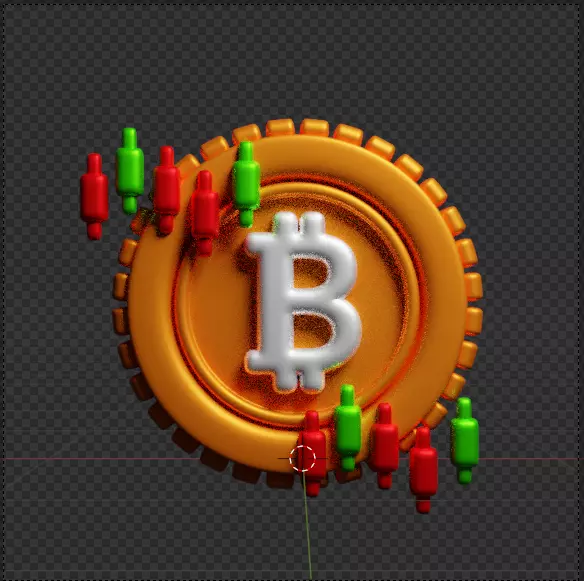 Crypto 3d Icon Pack 3D model_20