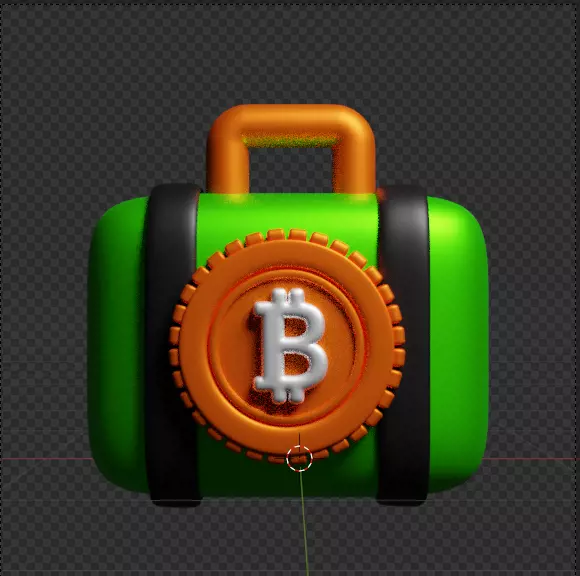 Crypto 3d Icon Pack 3D model_92