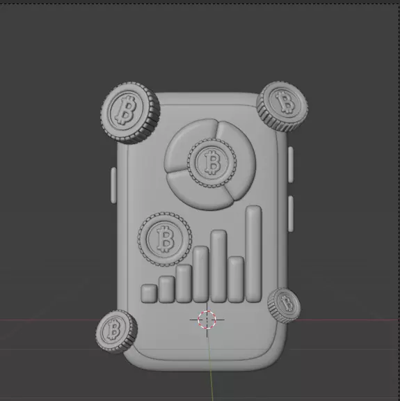 Crypto 3d Icon Pack 3D model_74