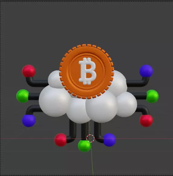 Crypto 3d Icon Pack 3D model_97