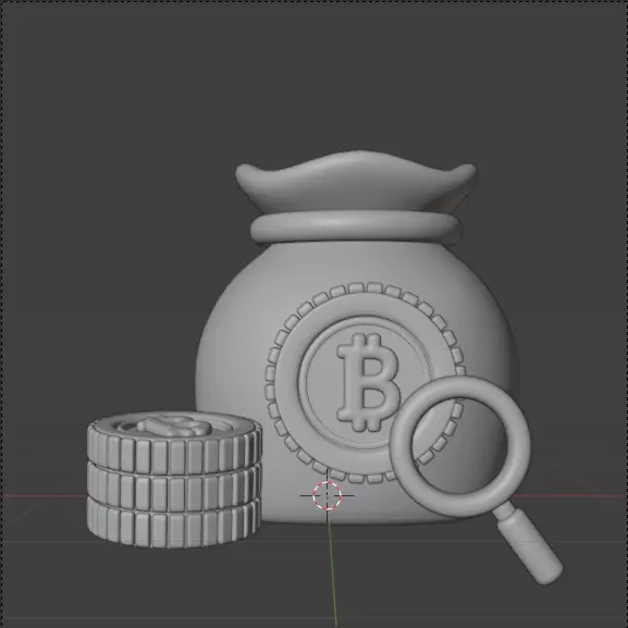 Crypto 3d Icon Pack 3D model_78