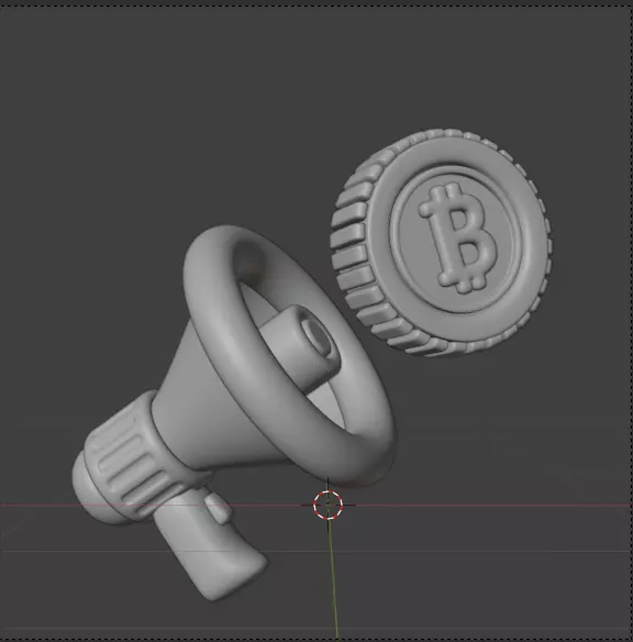 Crypto 3d Icon Pack 3D model_50