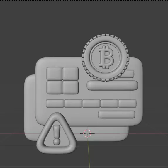 Crypto 3d Icon Pack 3D model_131