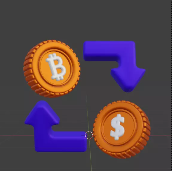 Crypto 3d Icon Pack 3D model_111